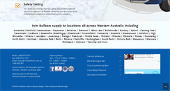 Desktop Screenshot of irvinbullbars.com.au
